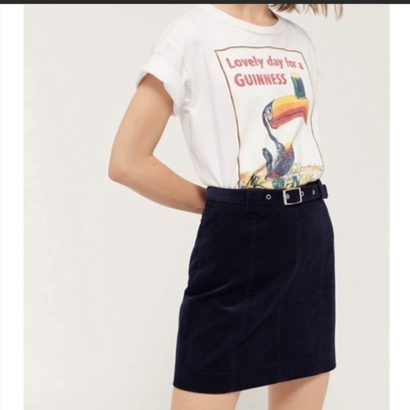 Urban Outfitters Belted Corduroy Mini … - Picture 2 of 8